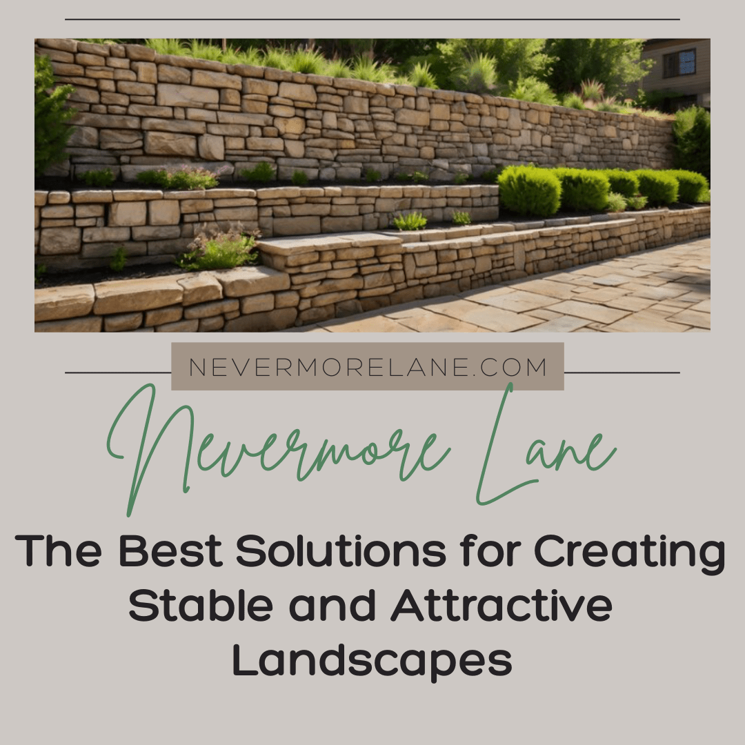 The Best Solutions for Creating Stable and Attractive Landscapes