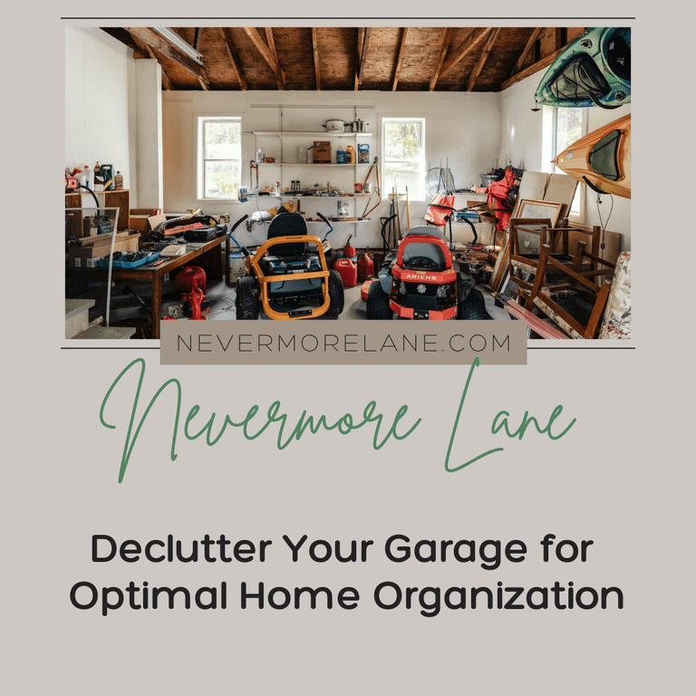 Declutter Your Garage for Optimal Home Organization