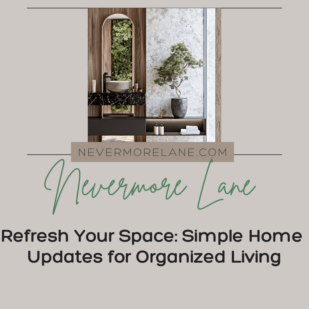 Refresh Your Space: Simple Home Updates for Organized Living