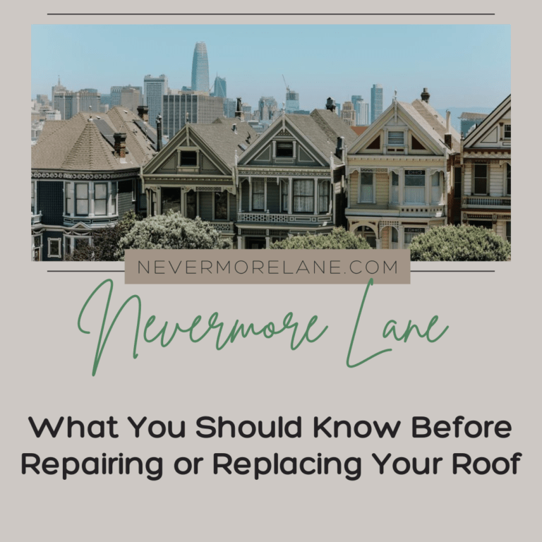 What You Should Know Before Repairing or Replacing Your Roof