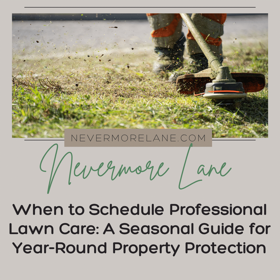 When to Schedule Professional Lawn Care: A Seasonal Guide for Year-Round Property Protection